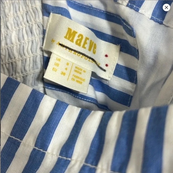 Maeve by Anthropology Tie-Back A-Line Beaded Parrot dress - Picture 2 of 13